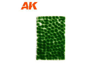 DARK GREEN TUFTS 4MM