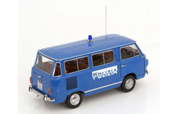 FIAT 850 Familiare Polizia (1970) – Interno Brown, Light Blue