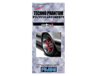 Сборная модель 14 inch Techno Phantom Wheel/Hippari Tire