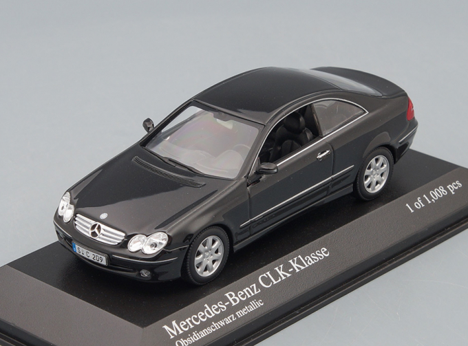 MERCEDES-BENZ CLK-Class C209 (2001), black metallic