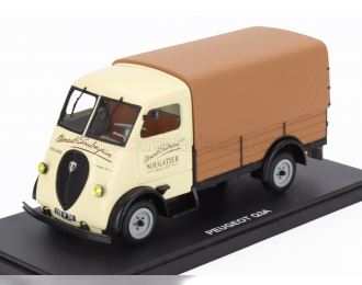 PEUGEOT Q3a Truck Telonato Nougatier (1950), Beige Brown