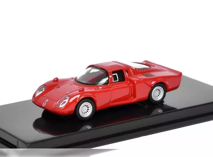 ALFA ROMEO 33.2 №0 Press Daytona (1968), red