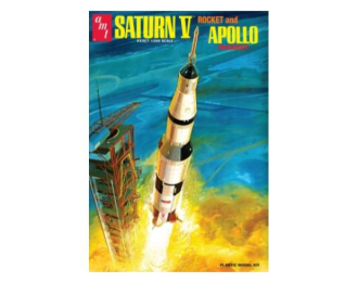 Сборная модель Saturn V Rocket, plastic modelkit