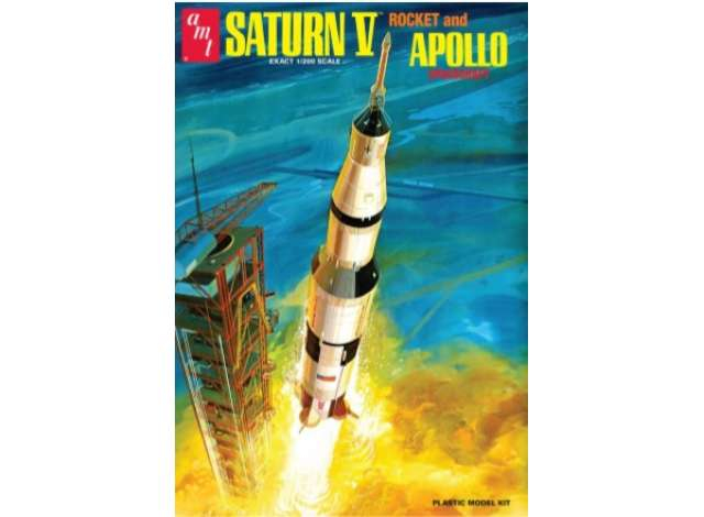 Сборная модель Saturn V Rocket, plastic modelkit