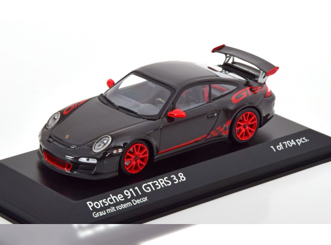 PORSCHE 911 (997) GT3 RS 3.8 (2009), grey red