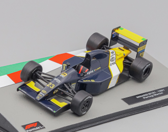 MINARDI F1 M191 Ford N23 Season (1991) Pierluigi Martini, Yellow Black White