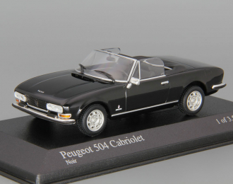 PEUGEOT 504 Cabriolet (1974), black