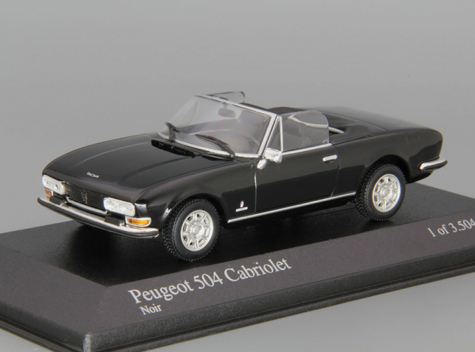 PEUGEOT 504 Cabriolet (1974), black