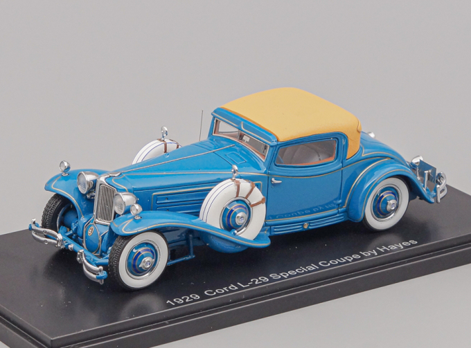 CORD L-29 Coupe 1929 by Hayes for Count Alexis de Sakhnoffsky chassis 2927005, blue