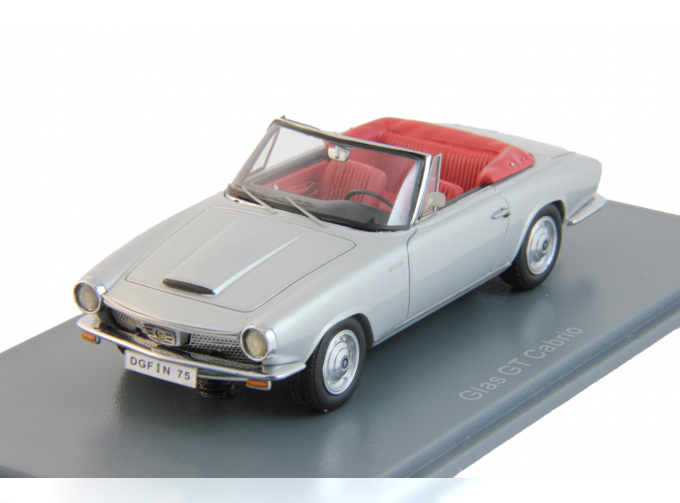 GLAS 1300 GT Cabrio (1966), silver 