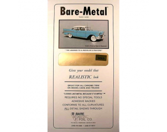Самоклеющаяся фольга BARE-METAL 008 GOLD (золото), 152 х 298 мм