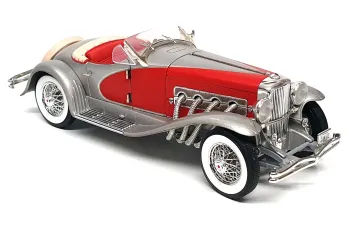DUESENBERG SJ Roadster Clark Gable (1935), silver red
