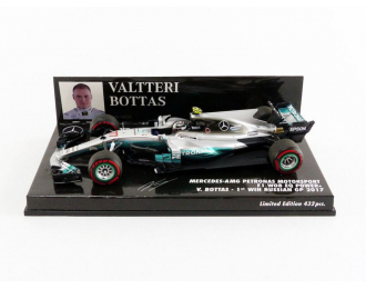 MERCEDES AMG PETRONAS FORMULA ONE TEAM F1 W08 EQ POWER+ - VALTTERI BOTTAS - 1ST WIN RUSSIAN GP 2017