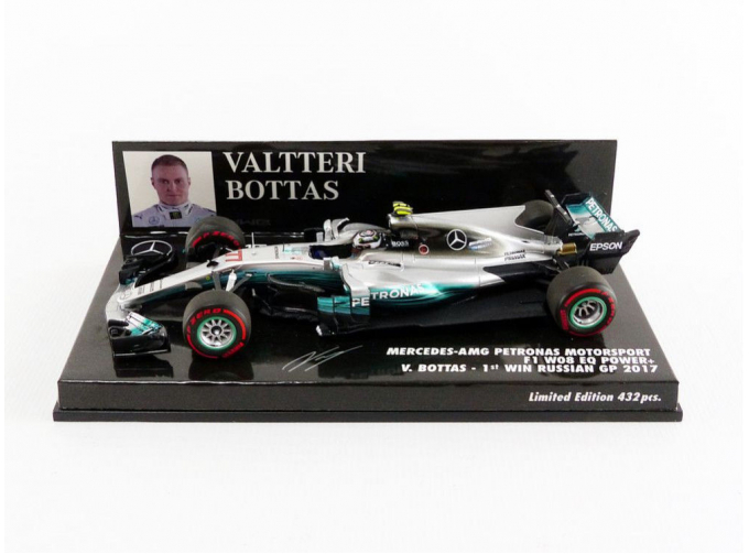 MERCEDES AMG PETRONAS FORMULA ONE TEAM F1 W08 EQ POWER+ - VALTTERI BOTTAS - 1ST WIN RUSSIAN GP 2017