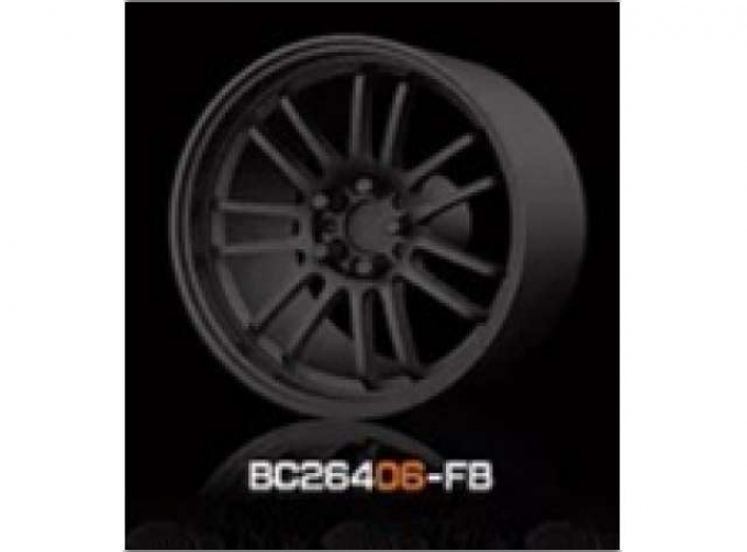 ABS Wheel & Rim set, flat black