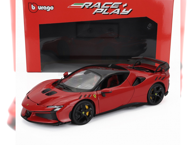 FERRARI Sf90 Xx Stradale (2024), Rosso Corsa - Red Black