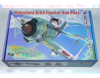 Сборная модель Nakajima Ki84 Fighter And Pilot