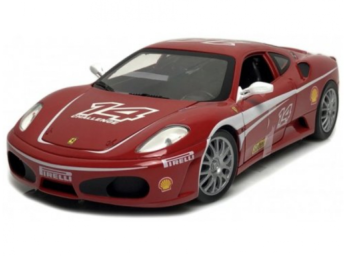 Ferrari 430 Challenge #14 2005 красный