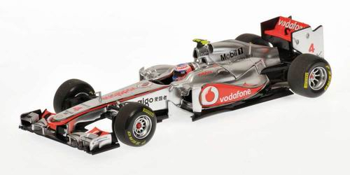 VODAFONE McLaren Mercedes MP4-26 №4 (Jenson Button) 2011, silver