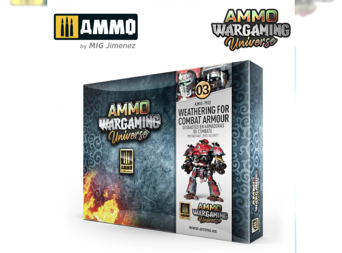 AMMO WARGAMING UNIVERSE #03 – Weathering Combat Armour