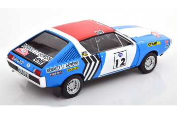 RENAULT 17 Gordini #12 Jl.Therier победитель Rallye Press On Regardless