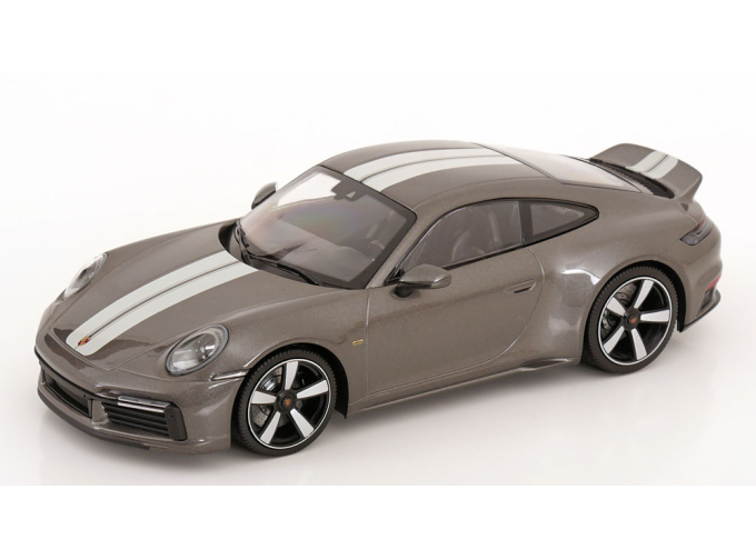 PORSCHE 911 (992) Sport Classic (2022), grey metallic