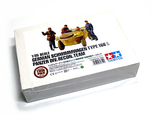 Сборная модель German Schwimmwagen 166 