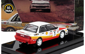 MITSUBISHI Galant Vr-4 №1 Rally Malaysia (1991) Ross Dunkerton - Fred Gocentas, White Orange