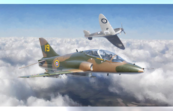 Сборная модель Британский учебный самолет BaE Hawk T1
