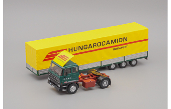 RABA S22 Canvas Jumbo Hungarocamion, green / yellow