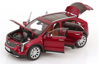 CADILLAC XT4 (2022), red metallic