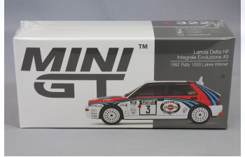 LANCIA Delta Hf Integrale Evoluzione Martini N3 Winner Rally 1000 Lakes Lhd (1992) D.Auriol - B.Occelli, White Red Blue