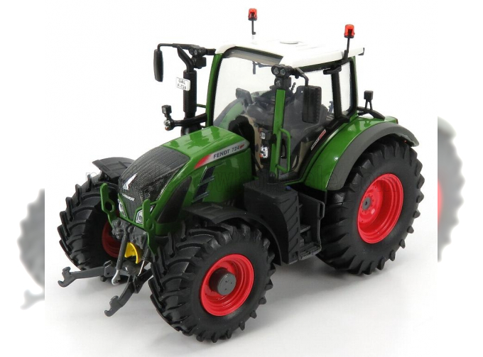 FENDT 722 Vario Tractor (2017), Green White Red