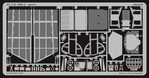 Фототравление для MiG-3