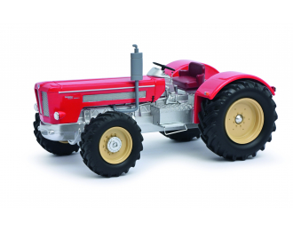 SCHLUTER Super 1500v Tractor Without Cabine (1979), Red Silver