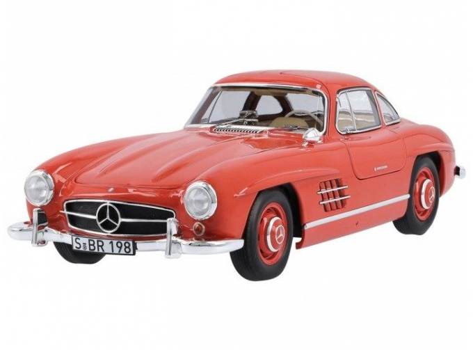 MERCEDES-BENZ 300 SL Coupe (W198 (1954), red