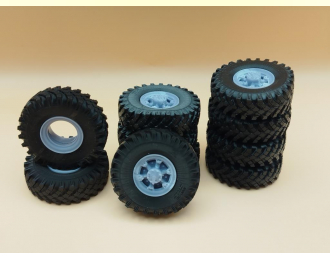 Колеса полуприцепа ЧМЗАП 5247 с шиной Я-190