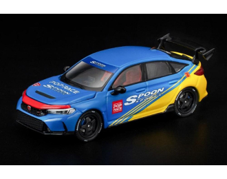HONDA Spoon / Pop Race Civic Type-R FL5 *Spoon*, yellow / blue
