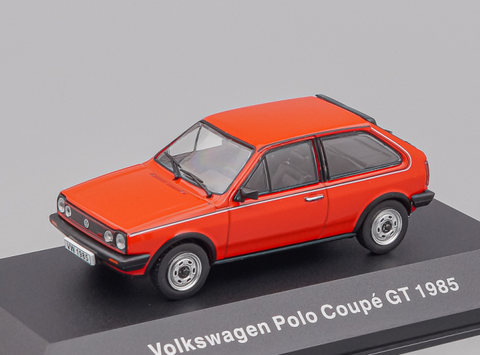VOLKSWAGEN Polo Coupe (1985), red
