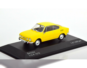 SKODA 110 R 1970 Yellow