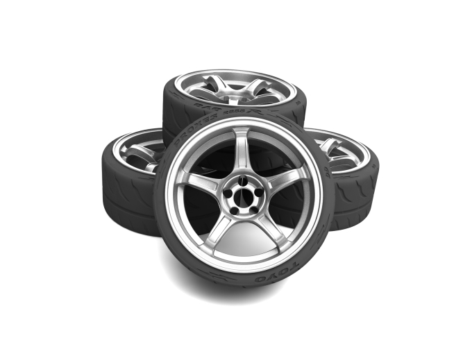 Набор дисков SSR GTX 03 18 дюймов (с покрышками)