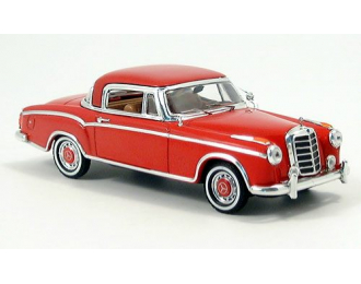 MERCEDES-BENZ 220SE Coupe (1958), red