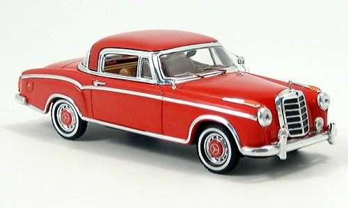 MERCEDES-BENZ 220SE Coupe (1958), red