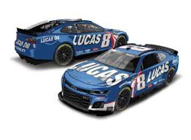 Chevrolet Camaro #8 Kyle Busch *Lucas Oil*, blue/red/white 2025