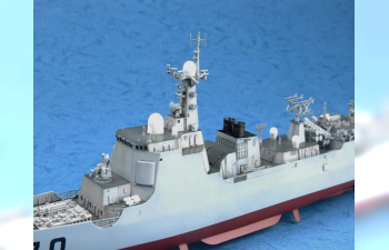 Сборная модель Китайский эсминец Тип 052C DDG-170 Lanzhou