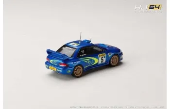 SUBARU Impreza WRC #5 Monte Carlo (1999), blue/yellow