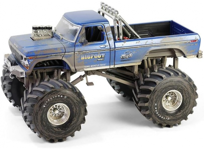FORD F-250 Monster Truck Bigfoot "Bigfoot #1" (1974) (колеса 66 дюймов) (загрязненная версия)