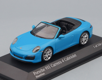 PORSCHE 911 (991.2) CARRERA 4S CABRIOLET - 2017 - BLUE