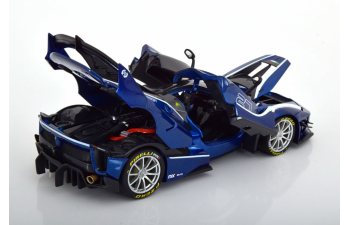 FERRARI Fxx-k Evo N27 Hybrid 6.3 V12 1050hp (2018), blue black