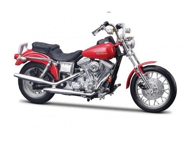 HARLEY DAVIDSON FXDL Dyna Low Rider, red / black